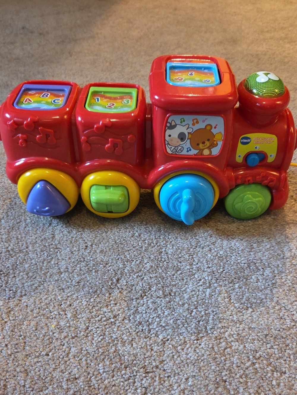 VTech Red Musical Learning Train Toy for Toddlers